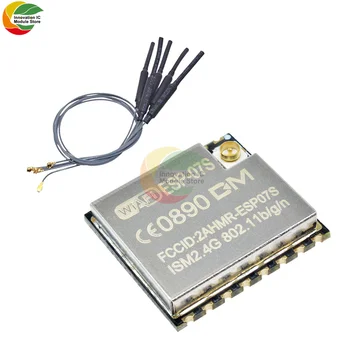 ESP8266 ESP07S ESP-07S WiFi til Trådløst Modul Seriel Port til At Transceiver Development Board 2,4 GHz IPEX-Antenne 32 Bit Til Arduino 97600