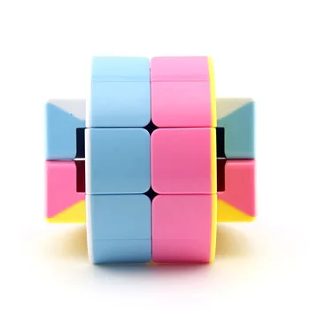 Magic Cube Magnetique Forbandt Terning, Cylinder Form Udvikle Intelligens Puslespil Terning Tryk På Relivery Legetøj Kreative Gaver