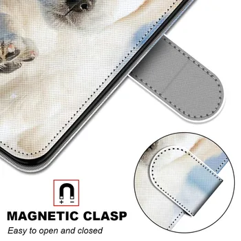 SE 2020 Læder taske til iPhone 11 Pro Tilfældet på iPhone, 11 X XR XS Max 8 7 6 S Dækning af Luksus 3D Flip Wallet Magnetiske Tilfælde Funda