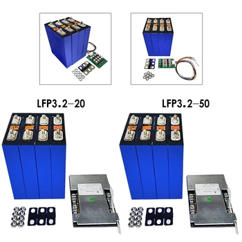 Solar Cell Lithium-Jern-Fosfat 3.2 V LiFePO4 Batteri ( 1 stk）, Letvægts Batteri til RV Motorcykel EV