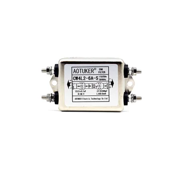 1STK 115v 250v 110v 220v 60/50HZ Anti-indblanding strømforsyning EMI Filter CW4L2-20A-S CW4L2-6A-S CW4L2-10A-S purifier for CNC