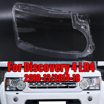 JEAZEA til Venstre, Højre Forlygte Dækker Hoved Lampe Shell Linse Udskiftning Passer Til Land Rover Discovery 4 LR4 2010-2013-2018