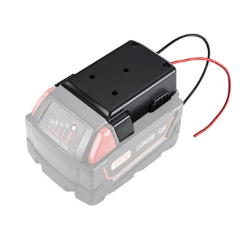 Bedste Pris Batteri Adapter til Milwaukee M18 XC18 18V Li-Ion Batteri DIY Power Tool Batteri Converter 14 Awg Ledninger Stik