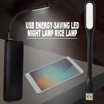 Bærbare Mini-USB LED Flexbiable Nat Lys Super Lyse Bog, Let at Læse Lampe Til Power Bank Bærbare PC, Notebook Drop skib