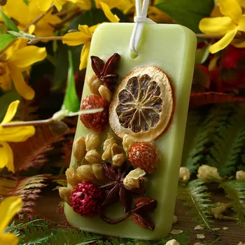 Naturlige Ingredienser Stearinlys Blomst Lemon Leaf Stearinlys Kronblad DIY Gøre Materialet Aromaterapi Ren Soja Voks