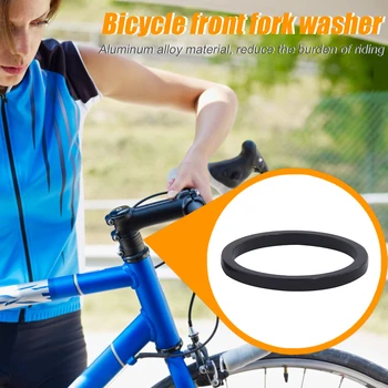 MTB Cykel Headset Skive Aluminium Cykel Forgaffel Stamceller Spacer Pakning Ring MTB Cykel Tilbehør