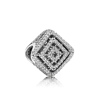 Ny Mode Charme Oprindelige Rosa Guld Diamant Pumpkin Carriage Perler Egnet til Oprindelige Pandora Damer Armbånd Smykker Gave