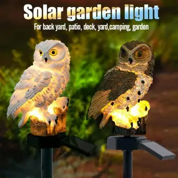 LED Ugle Solar Light Kreative Energi-Besparelse Let At Installere Have Lys Med Ugle Ornament Skulptur Udendørs Belysning Forsyninger