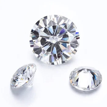 Ægte Løs Smykkesten Moissanite Sten VVS1 GRA Diamant Ring for moissanit Diamant 0.5 ct D Farve Skære Passere Tester Perler
