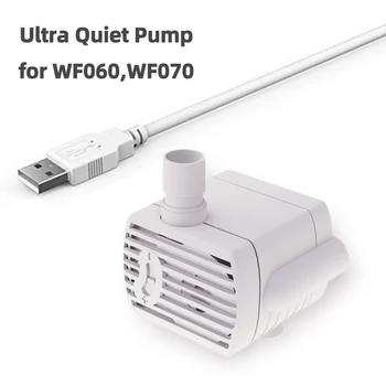 Ultra Stille Vand Pumpe til DownyPaws Pet Springvand USB Dykkede Vand Pumpe Hmax 0-50 cm Justerbar dc 5 v, 100 ma(170/h)