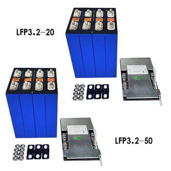 Solar Cell Lithium-Jern-Fosfat 3.2 V LiFePO4 Batteri ( 1 stk）, Letvægts Batteri til RV Motorcykel EV