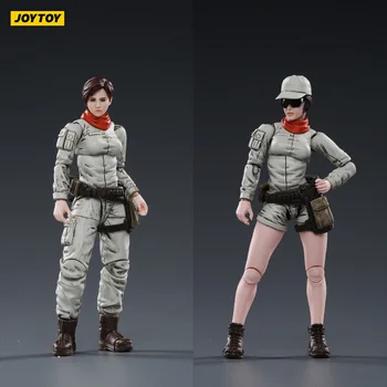 (6STK/Sæt) JOYTOY 1/18 Action Figur Mech Maitenance Team A /B Militær Soldat Model Legetøj med Gratis Forsendelse