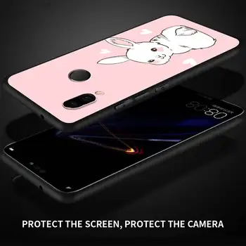 Søde Rainbow Kanin Animationsfilm Telefonen Sagen For Huawei P30 Lite S smart Z 2019 2021 Silicon Cover Til P40 Lite E P20 Pro P10 Soft Shell