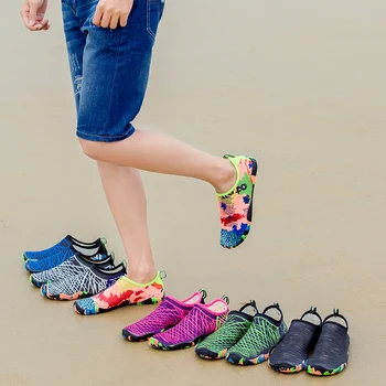 Sneakers Mænd Kvinder Barefoot Beach Water Sko Elskere Fiskeri Offentlig Swimming Cykel Quick-Tørring Aqua Sko Shoes De Mujer S