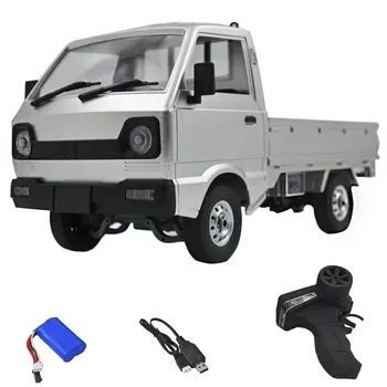 WPL-D12-1/10 2,4 G 2WD Fjernbetjening Lastbil Børstet Klatring Bil Med LED Lys Simuleret Drift Bil Legetøj Til Børn Gaver