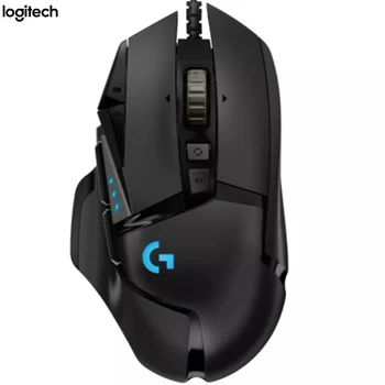 Logitech G102/G304/G502 LIGHTSYNC Gaming Mouse Optical 8,000 DPI, 16.8 M Farve LED Tilpasning, 6 Knapper