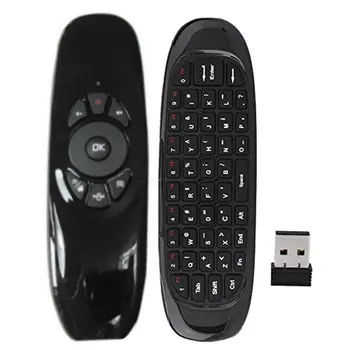 C120 Mini Wireless Keyboard Air Mouse IR-Fjernbetjeningen til TV Boksen Computer Trådløse Fjernbetjening Multifunktionelle Tastatur