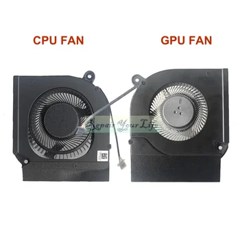 CPU-GPU Køler Ventilatorer til Acer Predator Helios 300 PH315-52 PH317-53 Computer gaming Fan til bærbar DC28000QEF0 DC 5V 4 PIN