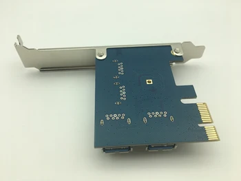 Nyeste 1 til 4 PCIE-Adapter 1 Sluk 4PCI-E PCI-E Slot Én til Fire USB 3.0-Mining Særlige Riser Card Minedrift effektivitet 4 gange