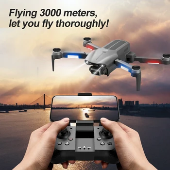 2021 NYE F9 GPS-Drone 4K-Dobbelt HD-Kamera Professionel 5G WiFi Børsteløs Motor, Foldbar Quadcopter RC Drone Kid Legetøj Gave